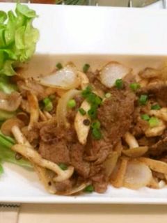 ご飯が進む!牛肉炒め-レシピのメイン写真