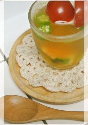野菜でゼリー-レシピのメイン写真