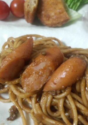 カレースパゲティ-レシピのメイン写真
