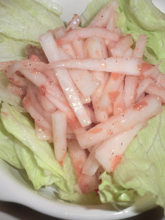 簡単★大根の梅肉和え-レシピのメイン写真