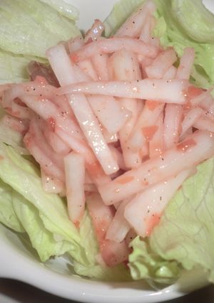 簡単★大根の梅肉和え-レシピのメイン写真
