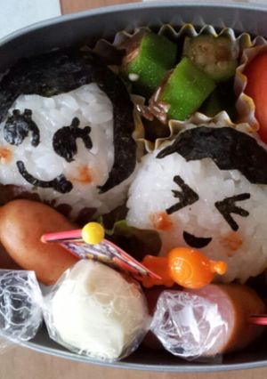 男の子と女の子の仲良し弁当☆-レシピのメイン写真