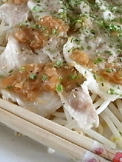 豚もやしのノンオイル梅風味レンジ蒸し-レシピのメイン写真