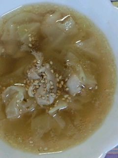 さっぱりしょうがと鶏のスープ-レシピのメイン写真