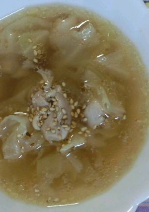 さっぱりしょうがと鶏のスープ-レシピのメイン写真