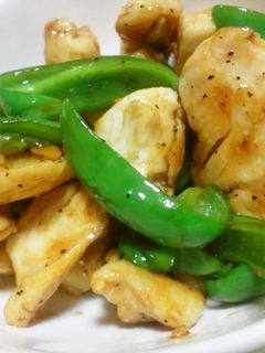 ◆簡単おつまみ◆鶏むね肉のオイスター炒め-レシピのメイン写真
