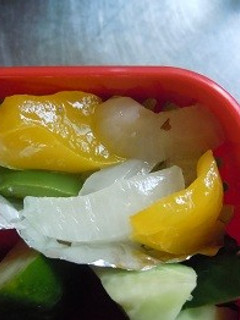 お弁当用♪新玉ねぎとパプリカのマリネ風-レシピのメイン写真