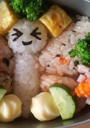 キャラ弁 ~ちょうちょ~-レシピのメイン写真