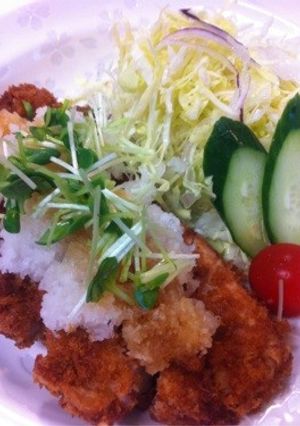 トンカツの卸しポン酢かけ-レシピのメイン写真