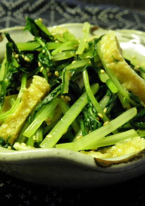 水菜のおひたし-レシピのメイン写真
