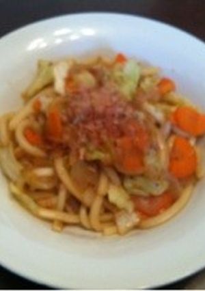 居酒屋の焼うどん-レシピのメイン写真
