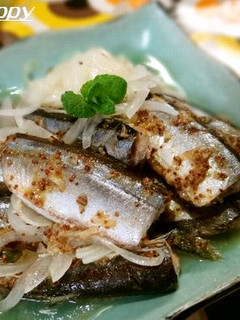 レンジで♪さんまのハニーマスタードマリネ-レシピのメイン写真