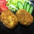 揚げないパン粉でおからコロッケ