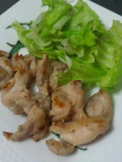 塩麹であっさりふっくら鳥もも肉焼き♪-レシピのメイン写真