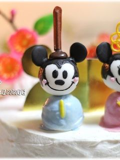 キャラケーキに☆ミッキー&ミニー-レシピのメイン写真