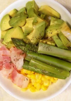 アボガドベーコン丼-レシピのメイン写真