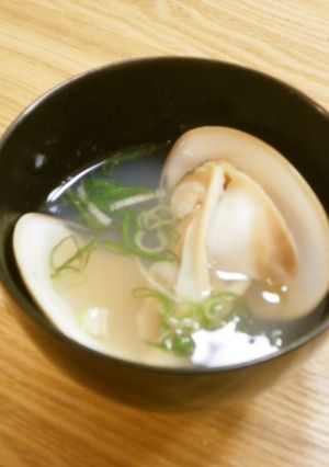 この上もなく簡単！はまぐりのお吸い物-レシピのメイン写真