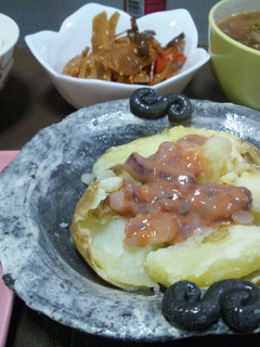 じゃがバターとイカの塩から~酒の肴~-レシピのメイン写真