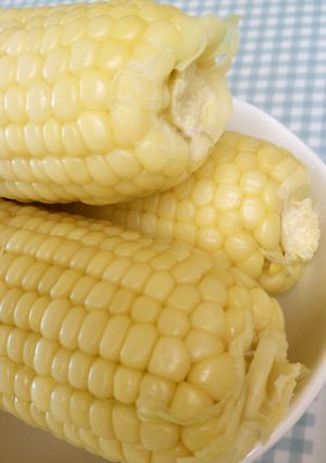 とうもろこしは茹でずに、チン♪-レシピのメイン写真