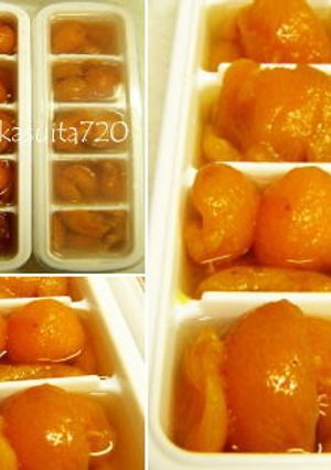 びわのシロップ煮のフリージング-レシピのメイン写真
