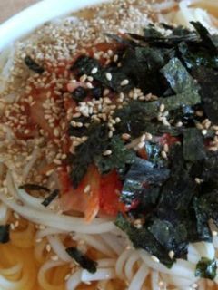 キムチぶっかけうどん -レシピのメイン写真