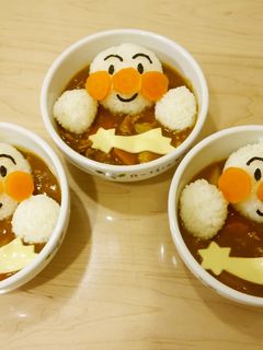 星空飛ぶ☆彡アンパンマンカレー-レシピのメイン写真