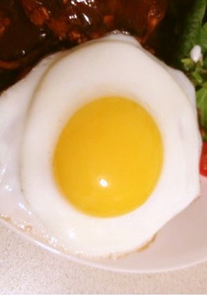cafeみたいなとろとろ目玉焼き!-レシピのメイン写真