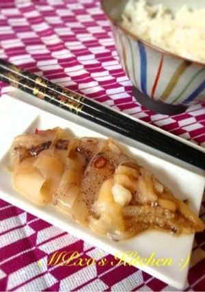 ひいかの醤油漬け＆下処理-レシピのメイン写真