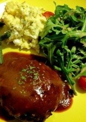 ヘルシー豆腐ハンバーグ-レシピのメイン写真