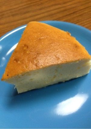 若干低カロ？！豆乳スフレチーズケーキ-レシピのメイン写真