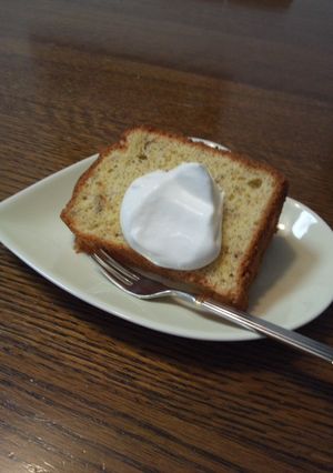 バナナシフォンケーキ-レシピのメイン写真