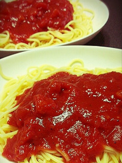 超簡単♪混ぜるだけトマトの冷製パスタ-レシピのメイン写真