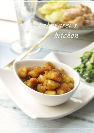 簡単おつまみ✿鶏ひざ軟骨のカレー炒め-レシピのメイン写真