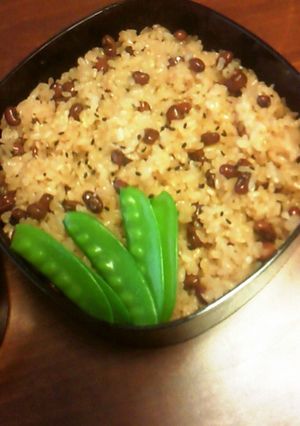御赤飯（蒸し器使用）-レシピのメイン写真