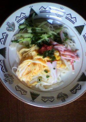 冷やしうどん-レシピのメイン写真