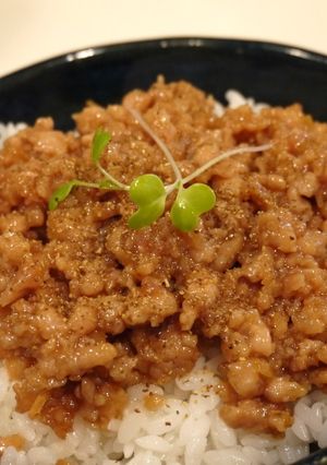 食べやすい♪ジューシー鶏そぼろ-レシピのメイン写真