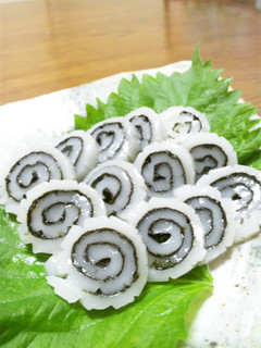 イカの唐草造り-レシピのメイン写真