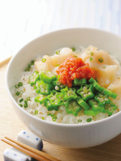 明太子の旨味におまかせ☆オクラきざみ丼-レシピのメイン写真