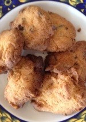 チョコチップ＆コーンフレーククッキー-レシピのメイン写真