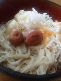 冷やしおろし梅うどん-レシピのメイン写真