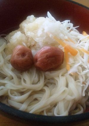 冷やしおろし梅うどん-レシピのメイン写真