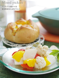 彩り野菜さっぱりピクルス ディクレア-レシピのメイン写真