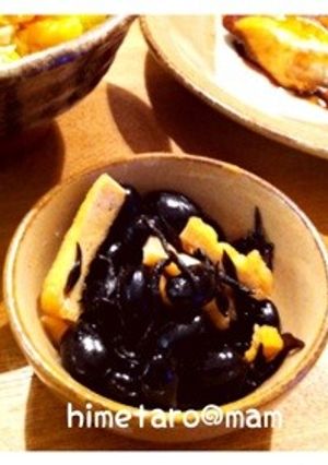 超簡単☆ひじき黒豆 お弁当にも♪-レシピのメイン写真