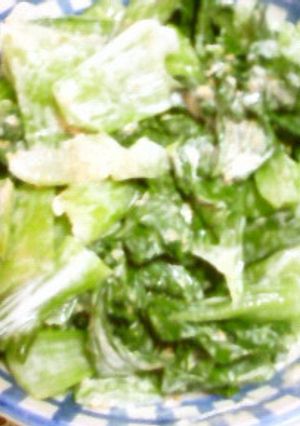 チンゲン菜のすり胡麻マヨドレ和え-レシピのメイン写真