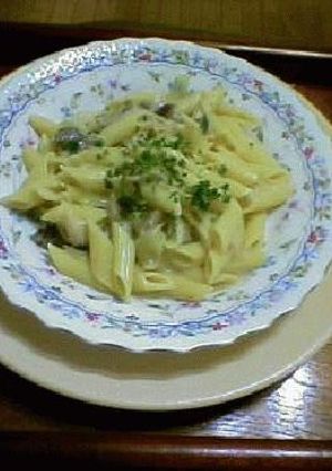 我が家のきのこクリームパスタ☆-レシピのメイン写真