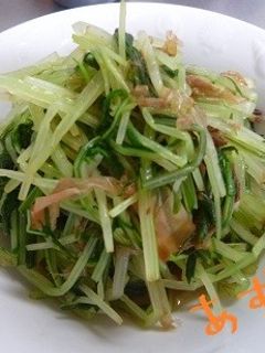 あと1品!って時に♪水菜のおひたし☆彡-レシピのメイン写真