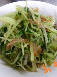 あと1品！って時に♪水菜のおひたし☆彡-レシピのメイン写真
