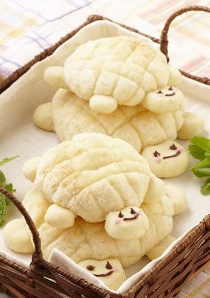 ミルキーメロンパン-レシピのメイン写真