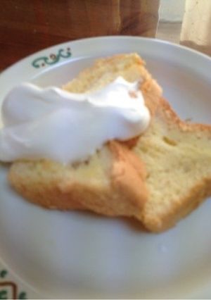 強力粉でもっちりしっとりシフォンケーキ-レシピのメイン写真