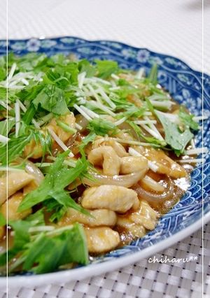 柔らか～♪鶏むね肉と玉ねぎの甘酢あんかけ-レシピのメイン写真